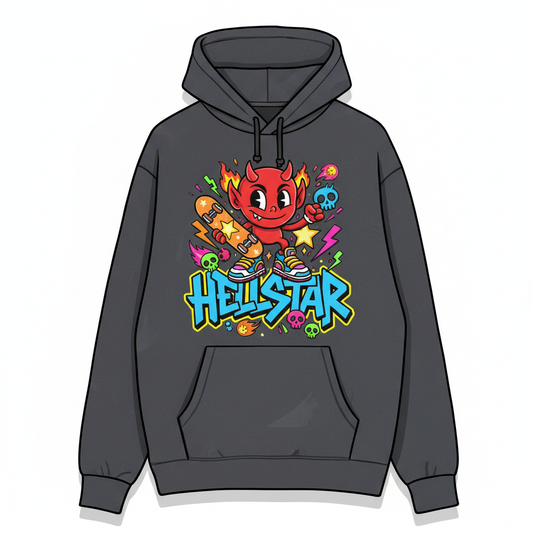 Hellstar Cartoon Hoodie