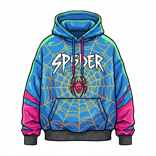 Sp5der Hoodie – Bold Streetwear Graphic Hoodie
